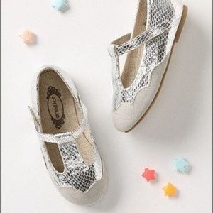 Joyfolie Taupe and Silver Tstraps